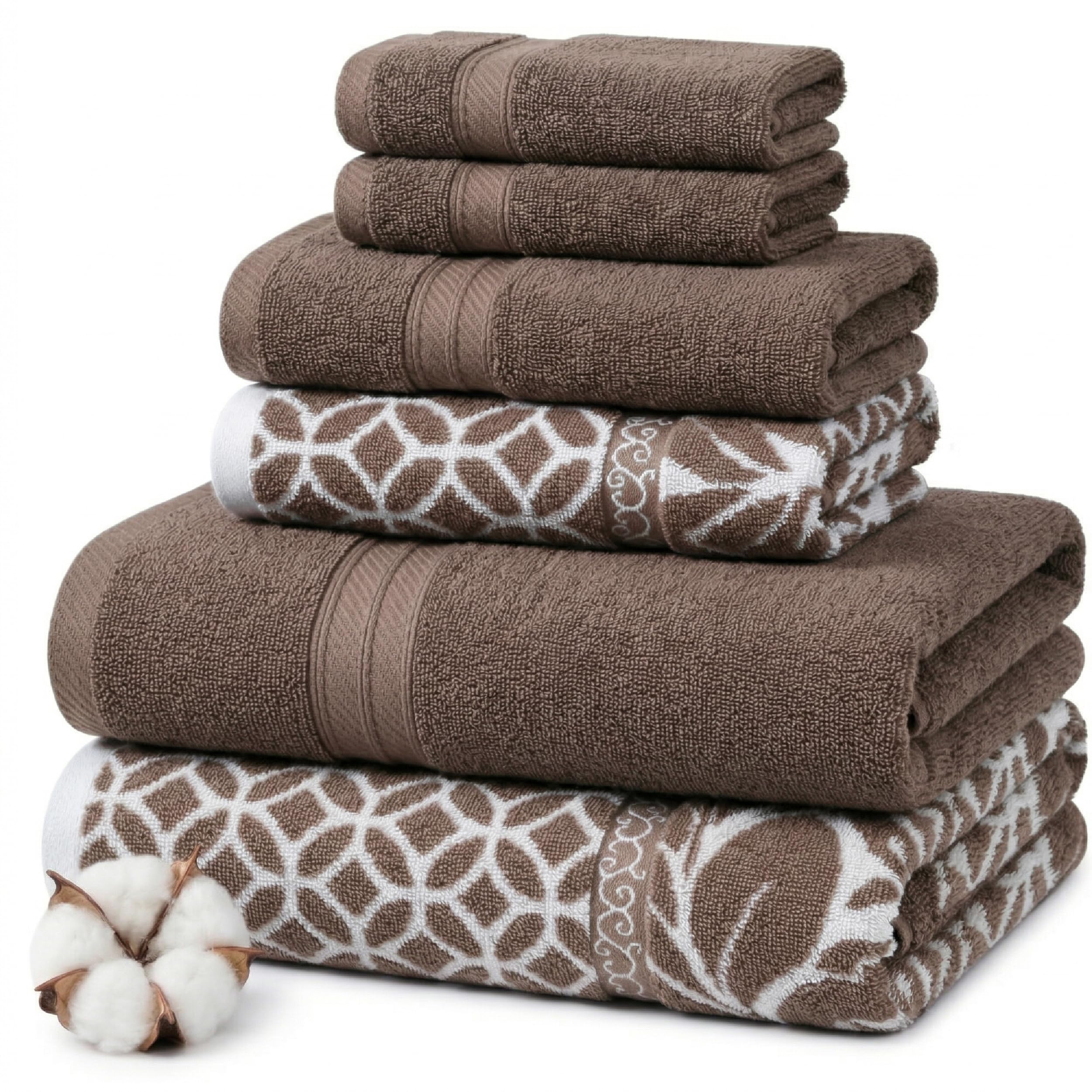 Taupe Brown 1 Set Botanical Vine-01